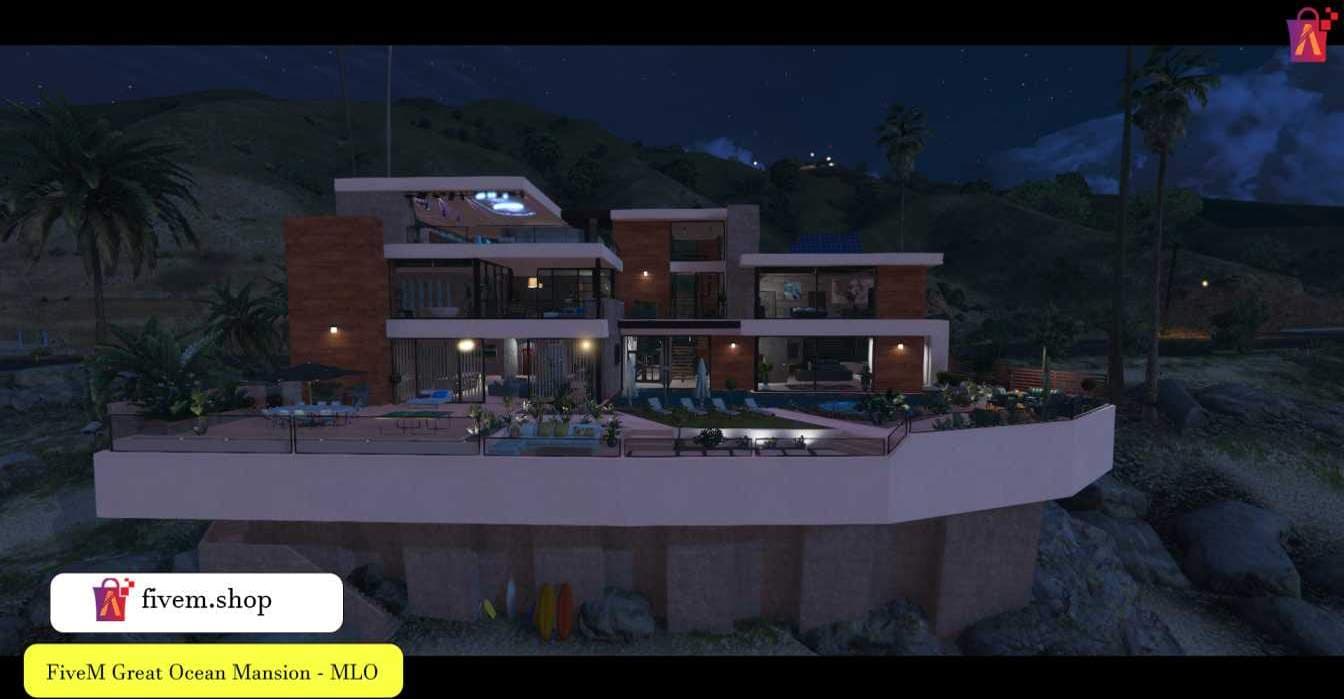 FiveM Great Ocean Mansion MLO V2
