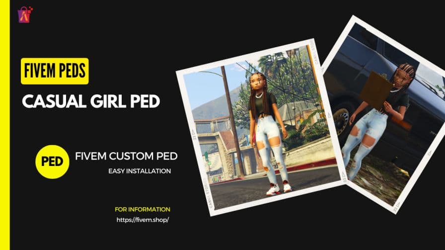 FiveM Casual Girl Ped