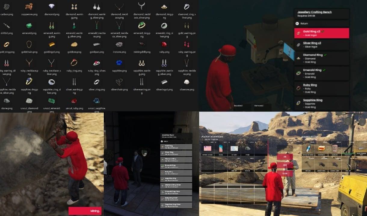 QBCore Mining