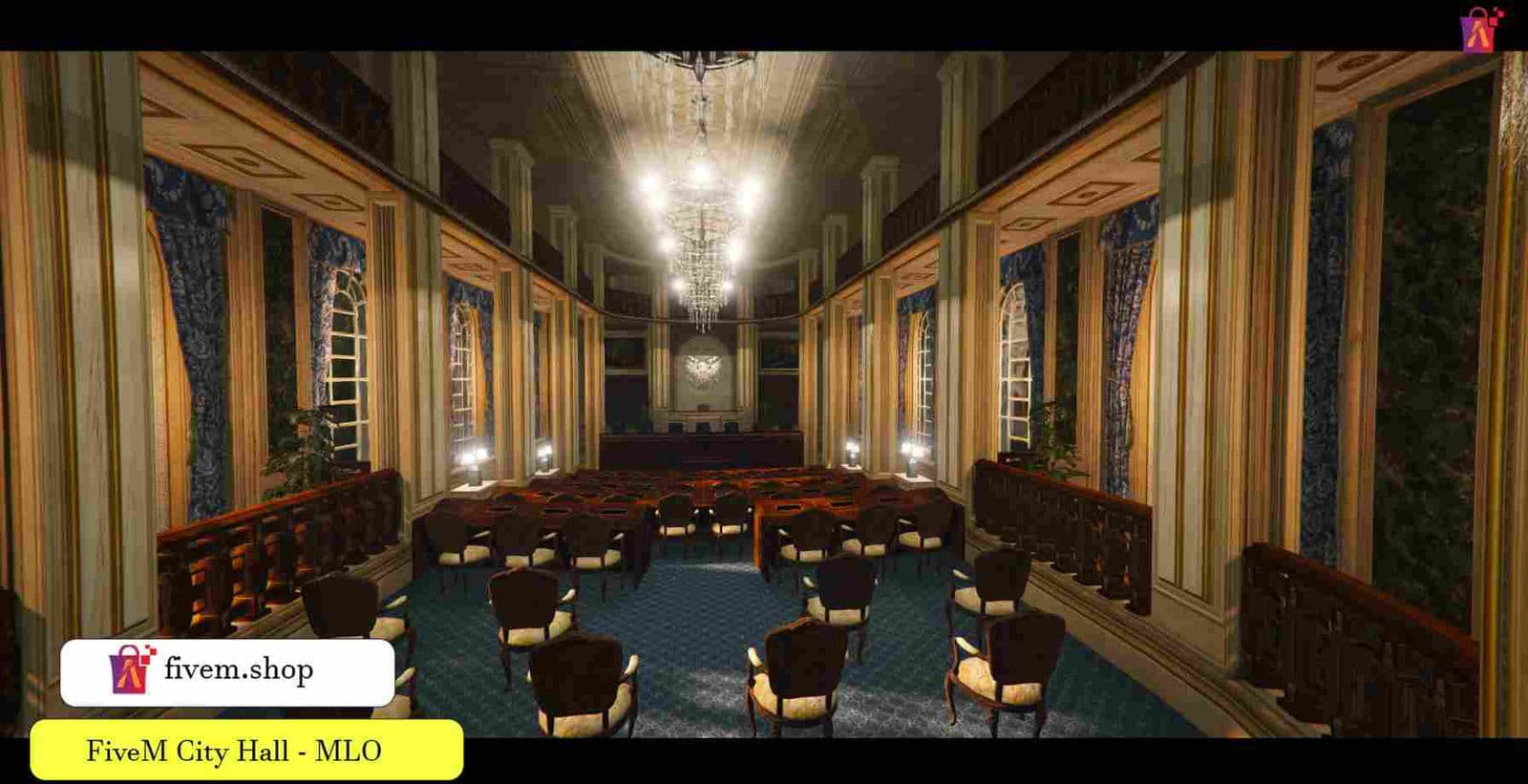 FiveM City Hall MLO V2