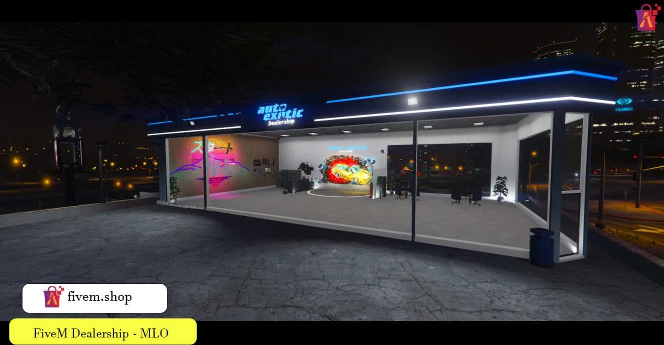 FiveM Dealership MLO V3