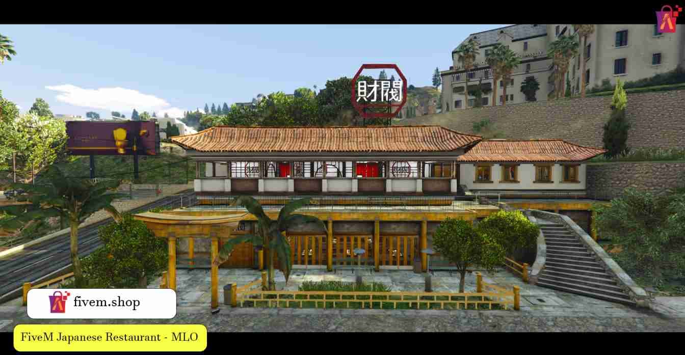 Japanese Restaurant MLO Fivem