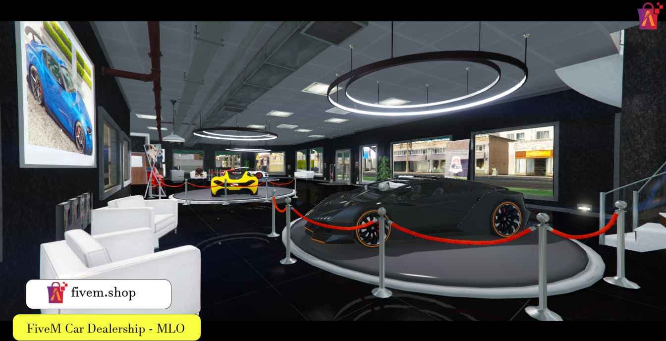FiveM Car Dealer Mlo