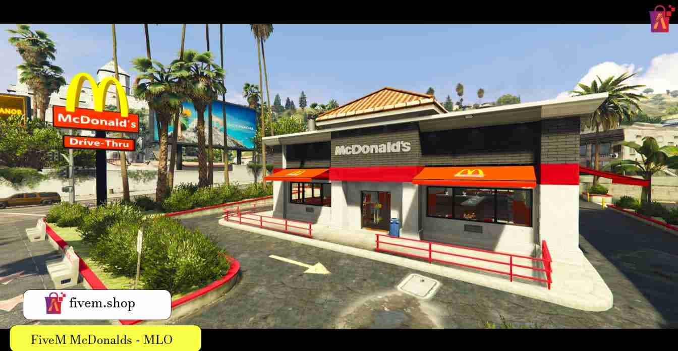 FiveM Mcdonalds MLO V3