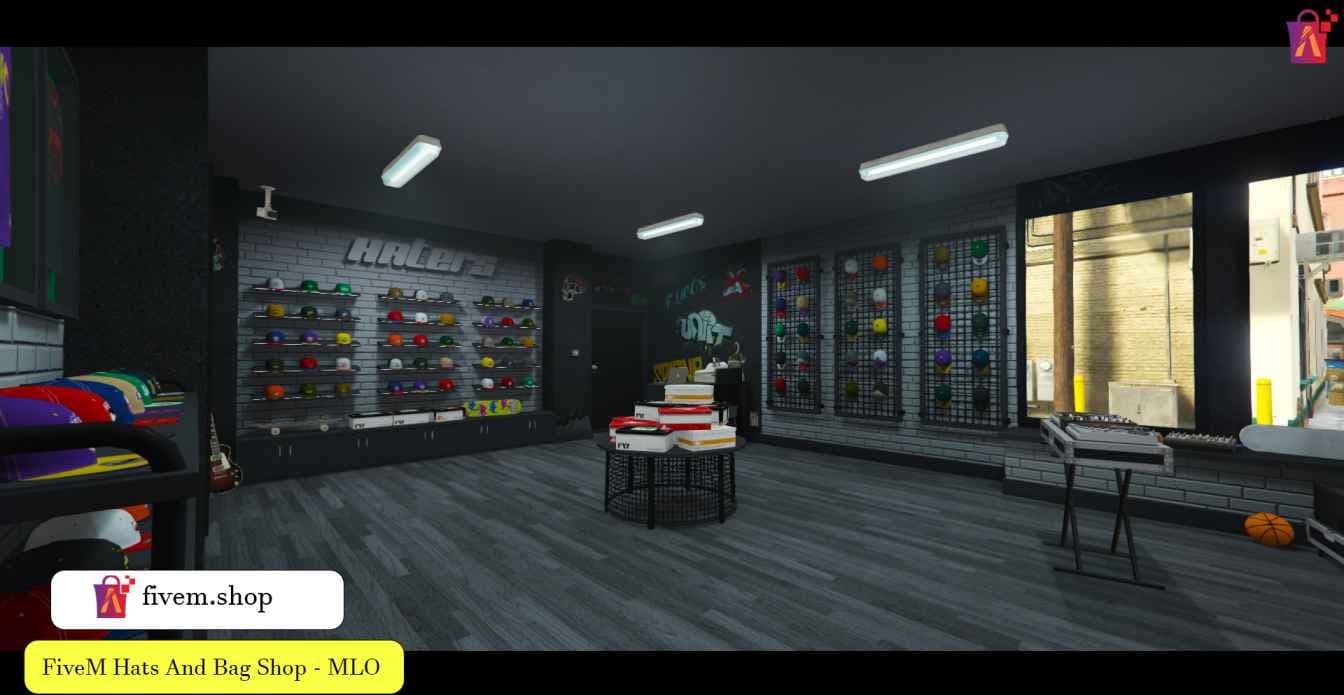 FiveM Bag & Accessories Shop MLO