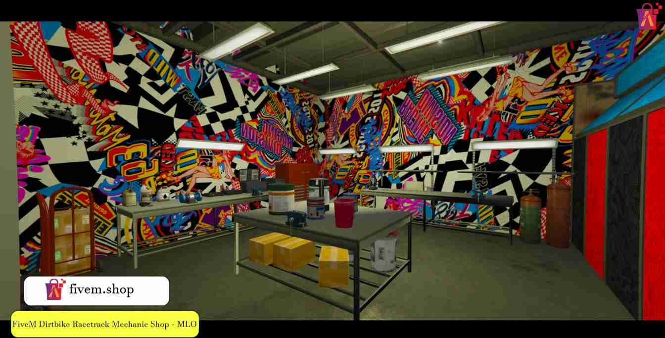 Fivem Mechanic Shop MLO V4