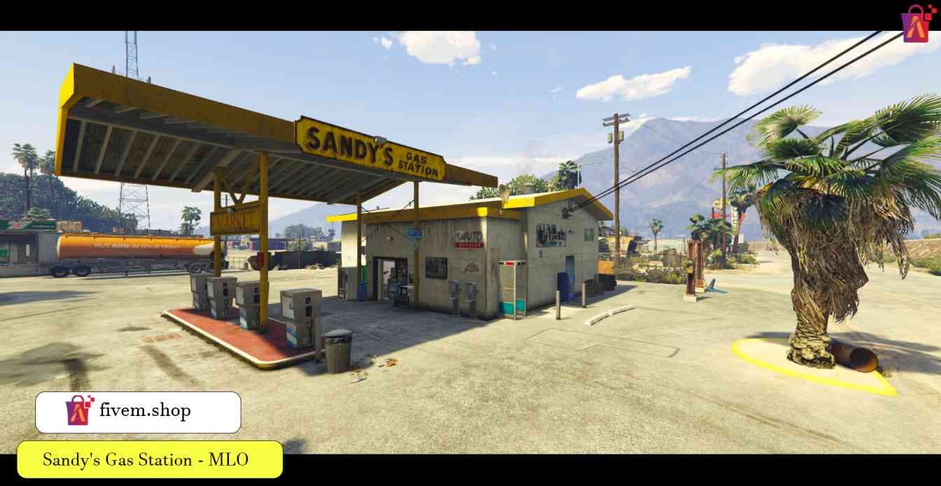 Sandy FiveM Gas Station