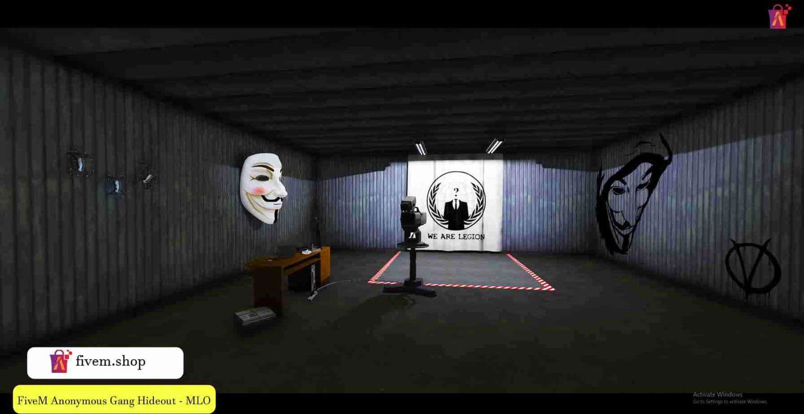 FiveM Anonymous Gang Hideout