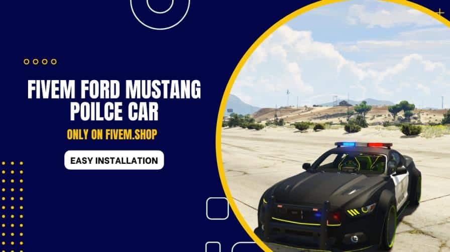 FiveM Ford Mustang Police Car