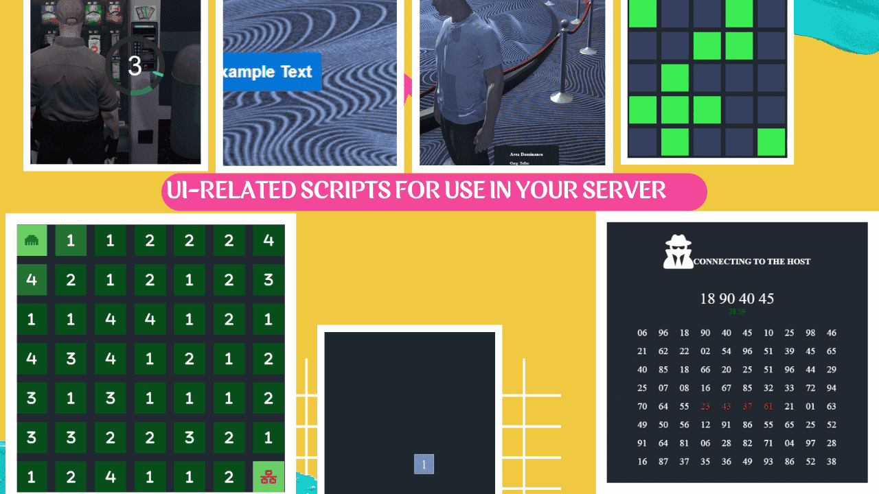 UI-related scripts for use in your server