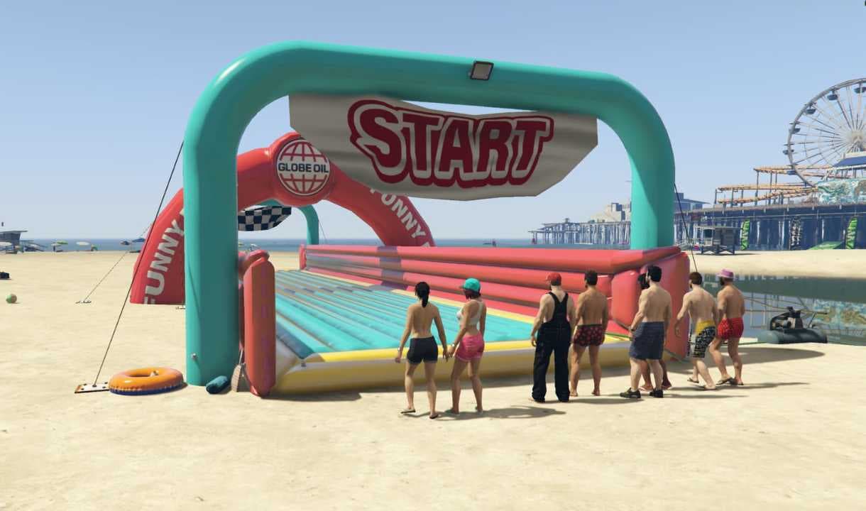 Fivem Beach Game