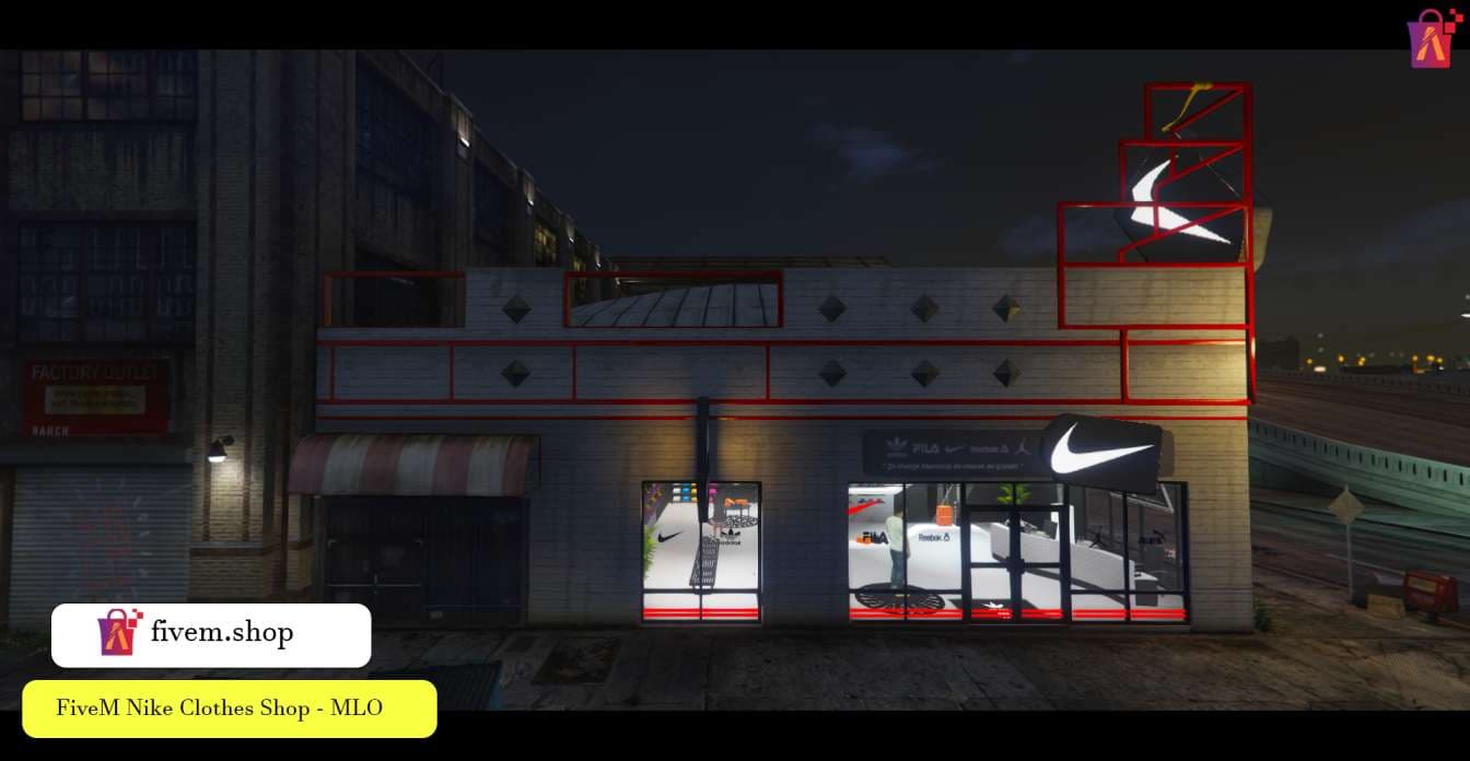 FiveM Nike Store MLO V2