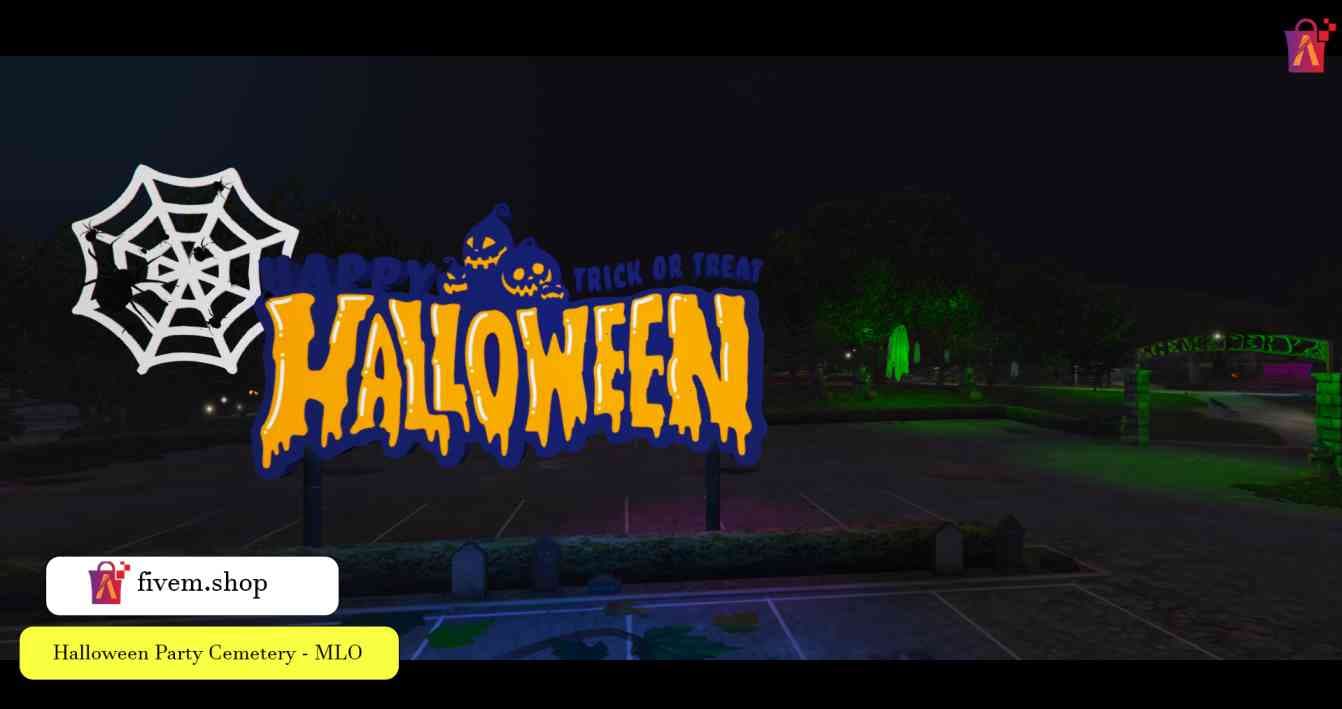 Halloween Party Cemetery MLO