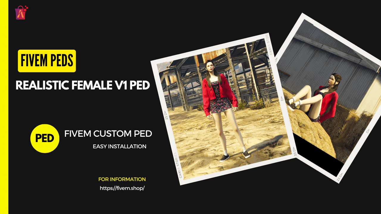 FiveM Realistic Female V1 Ped