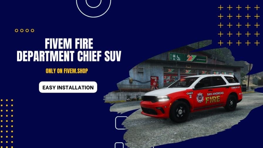 FiveM Fire Department Chief Suv