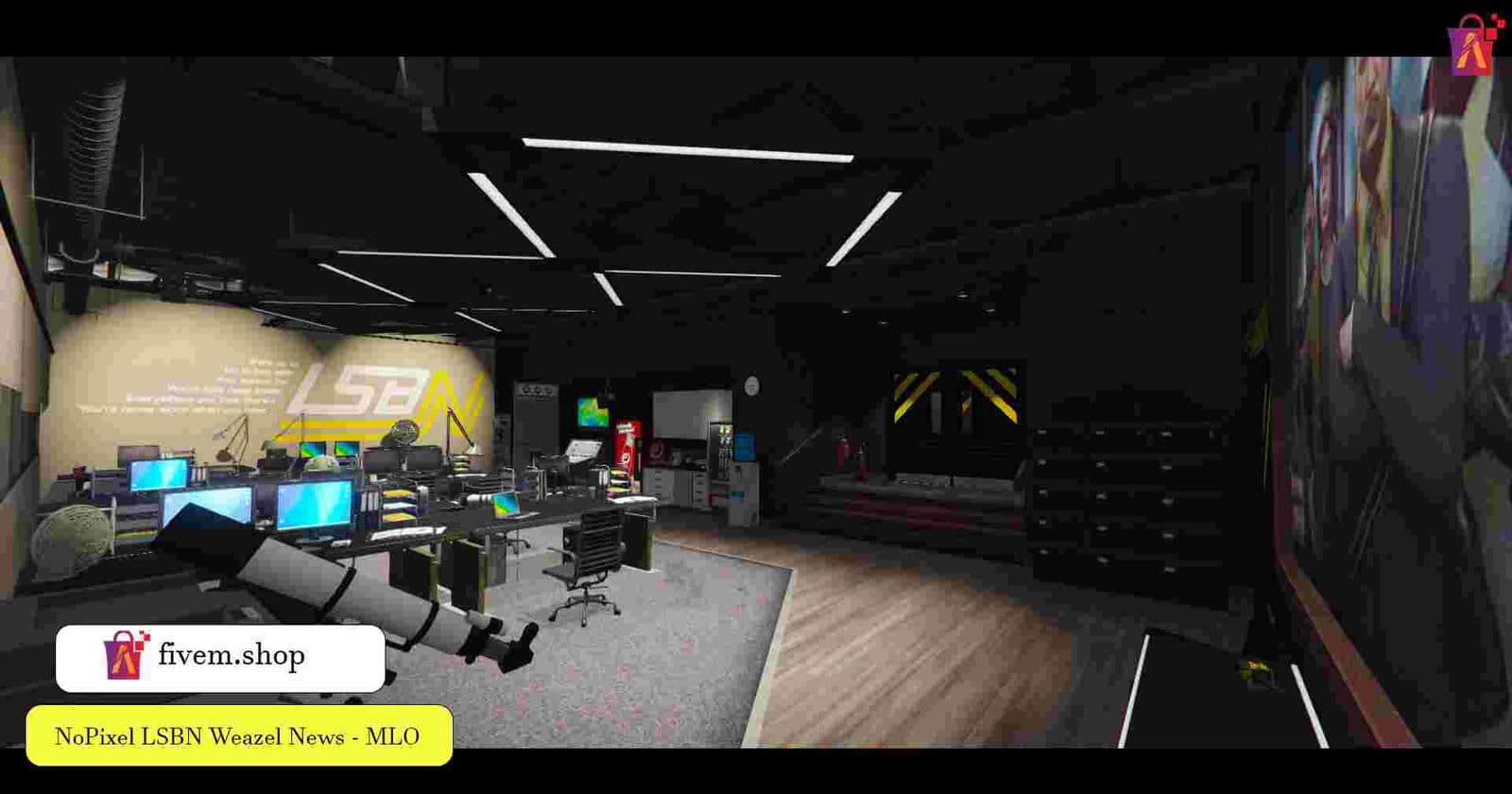 NoPixel LSBN Weazel News MLO