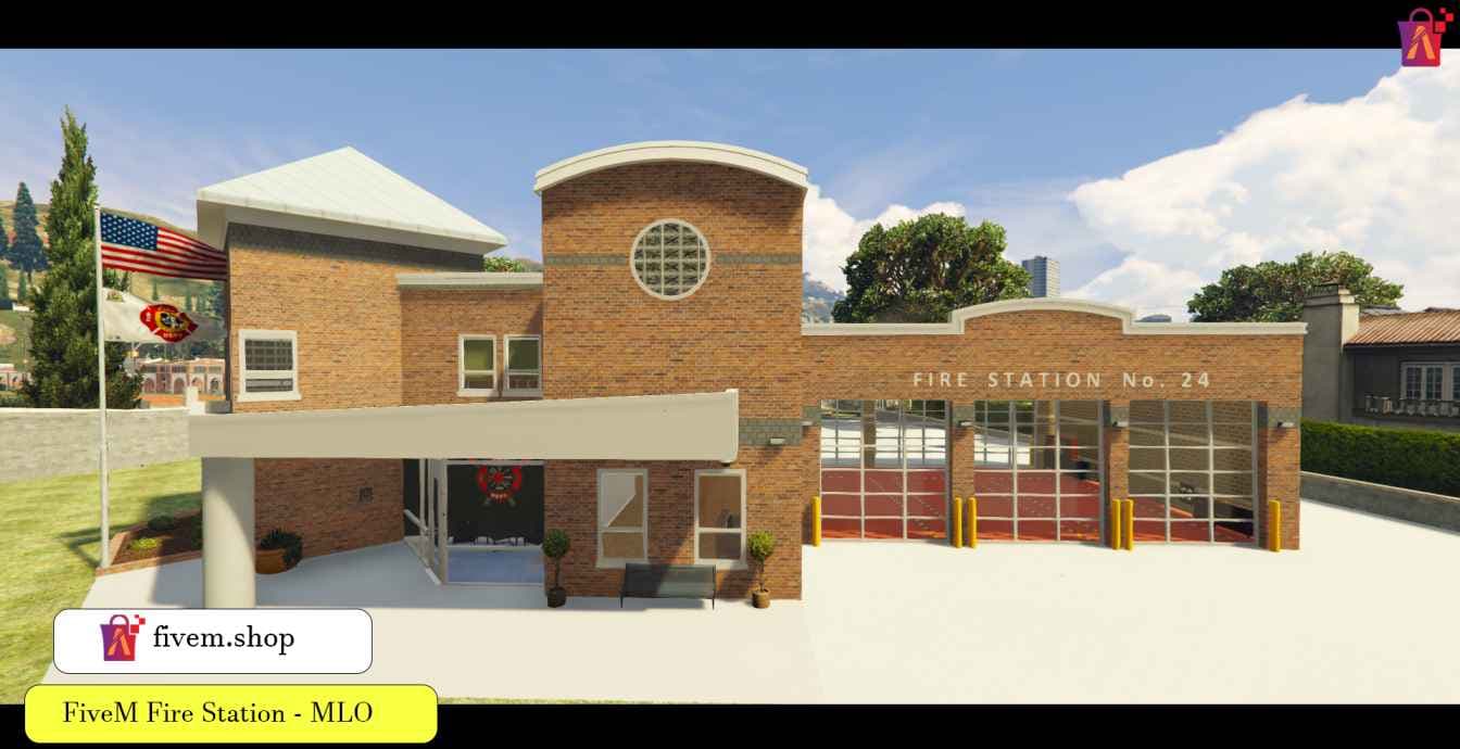 FiveM Fire Station MLO V2
