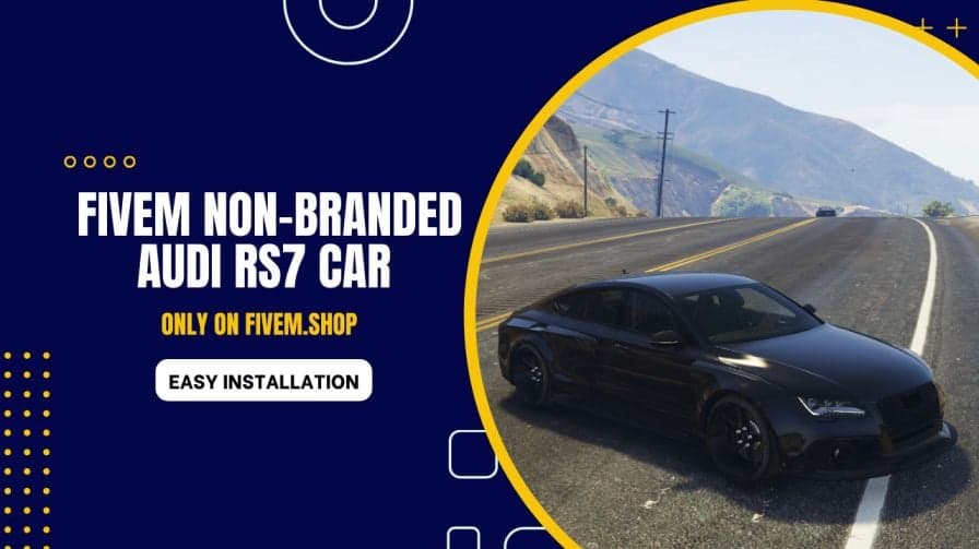 FiveM Non Branded Audi RS7 Car