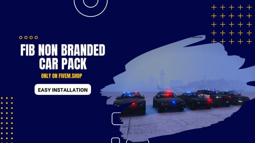 FiveM FIB Non Branded Car Pack