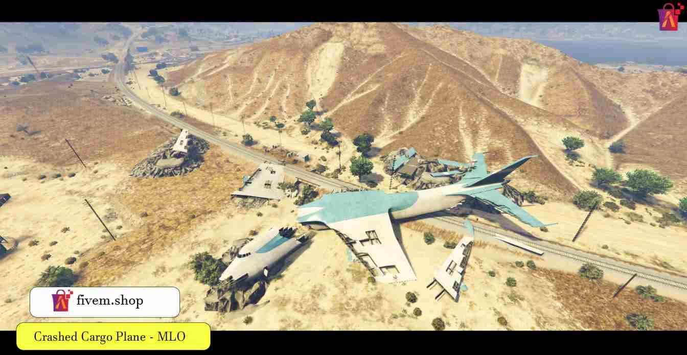Crashed Cargo Plane FiveM