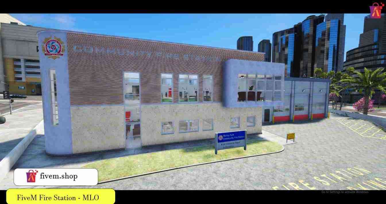 FiveM Fire Station MLO V1