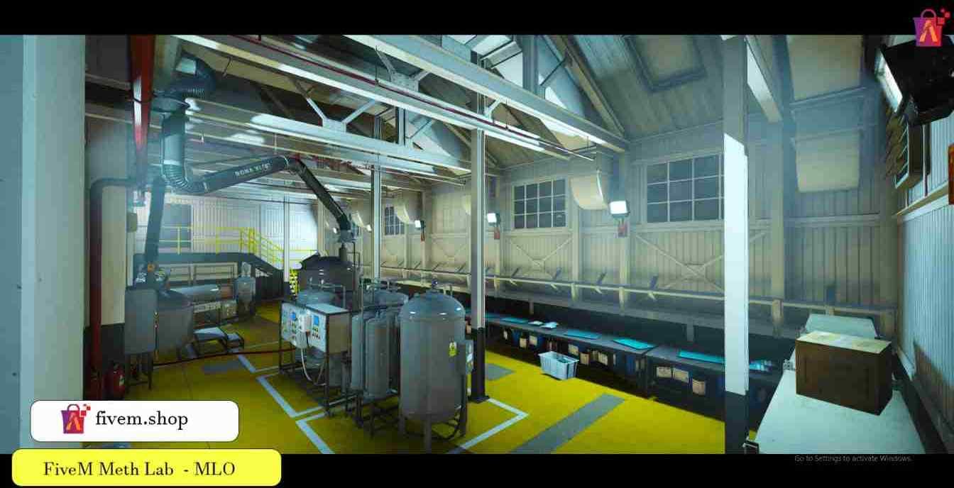 FiveM Meth Lab MLO V2