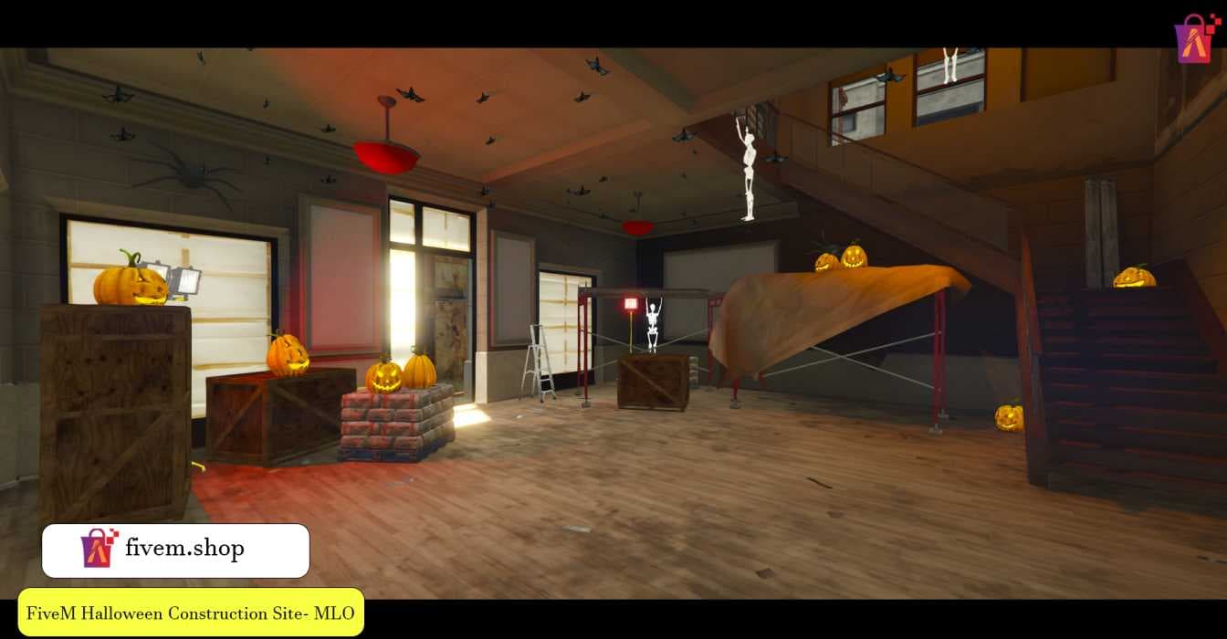 FiveM Halloween Construction Site
