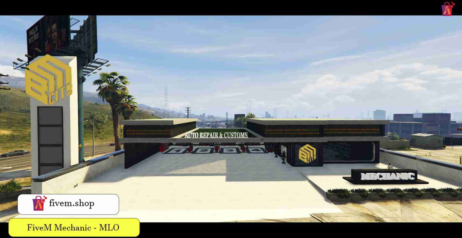 Mechanic Shops FiveM V4
