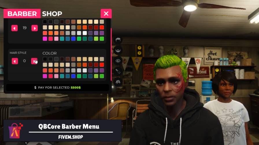 FiveM Barber Script