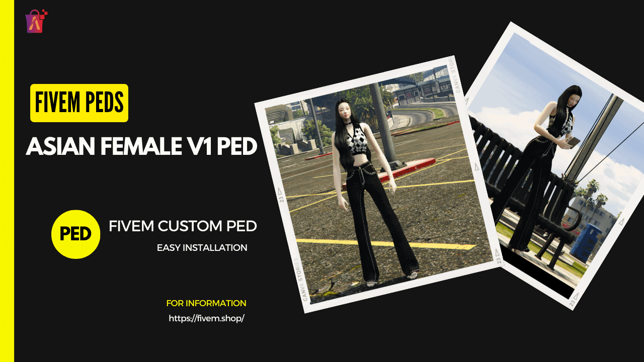 FiveM Asian Female V1 Ped