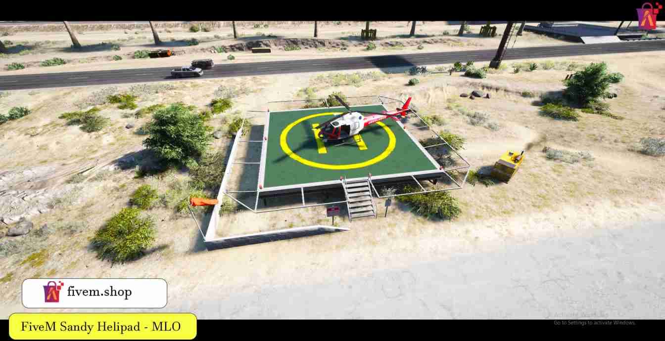 FiveM Sandy Helipad MLO