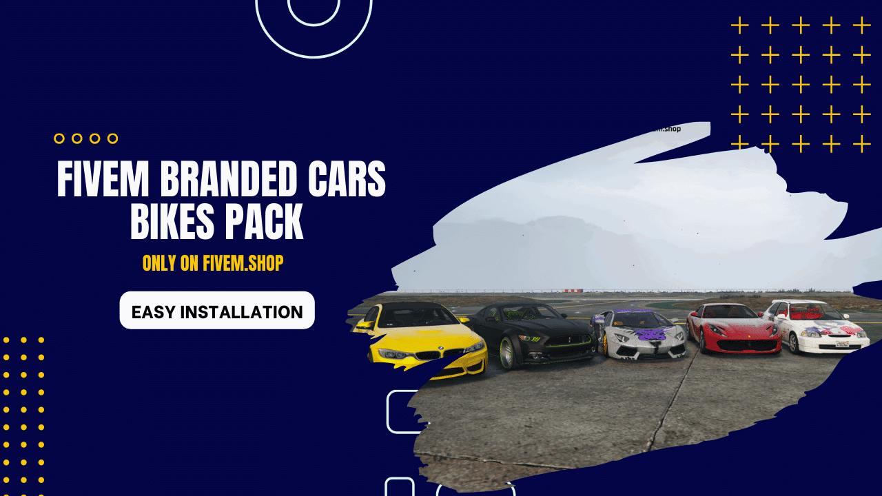 FiveM Branded Cars And Bikes Pack