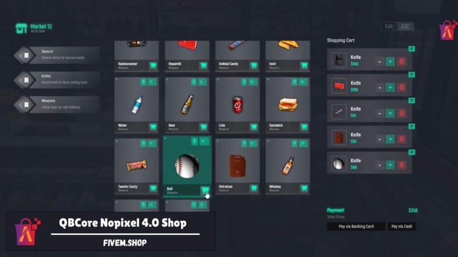 FiveM Shop Script