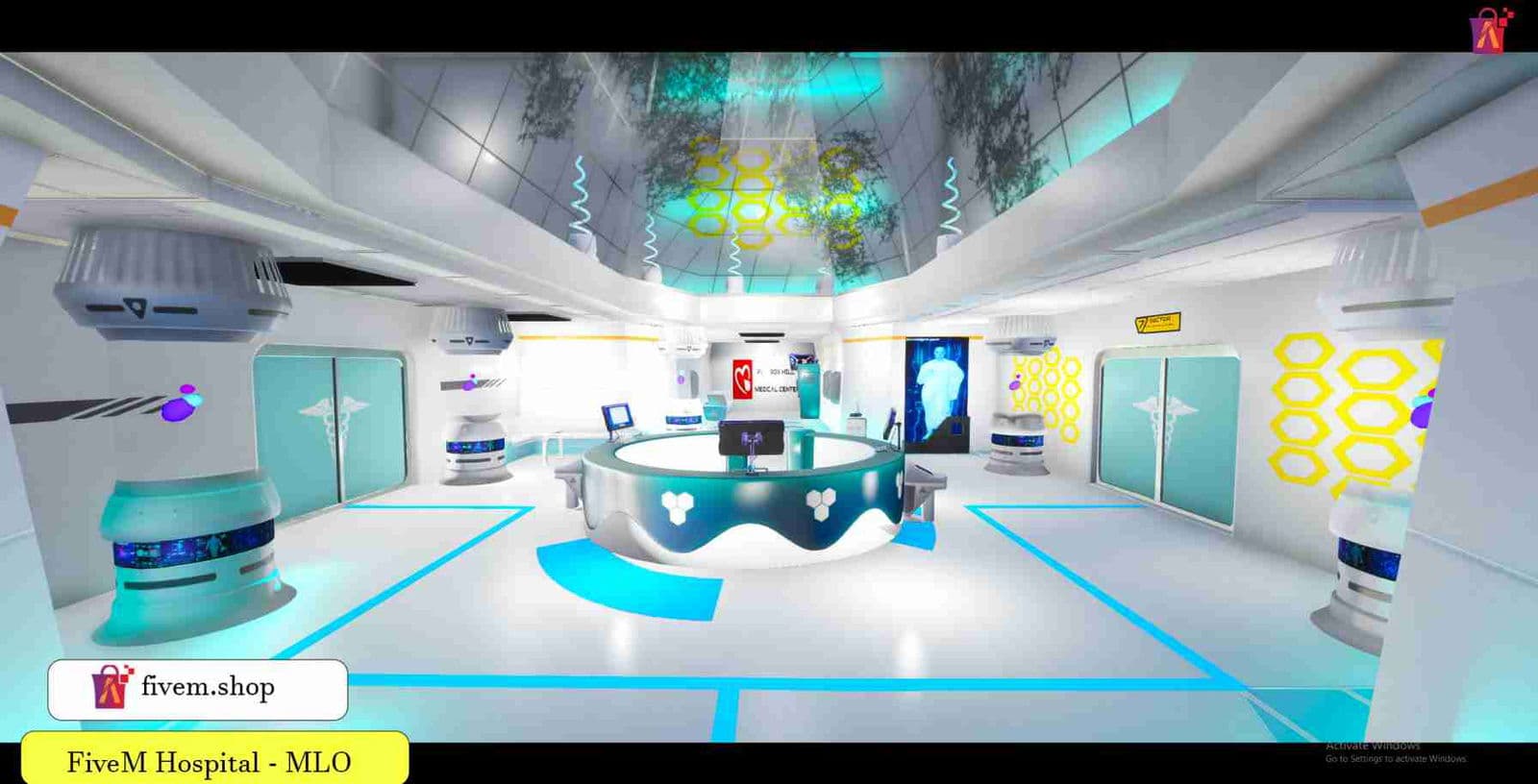 FiveM Pillbox Hospital MLO V1