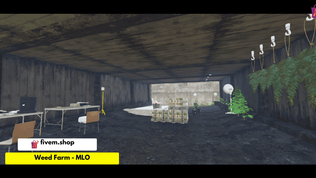 Weed Farm FiveM MLO
