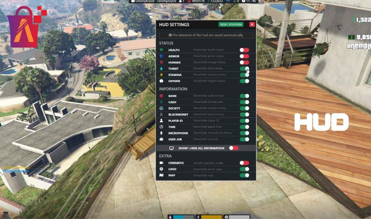 ESX Hud V3