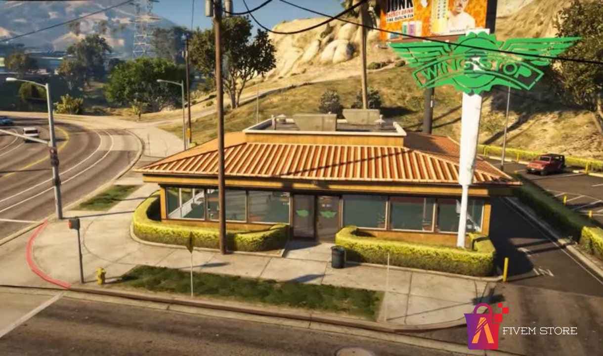 FiveM NoPixel Wingstop Store Mlo