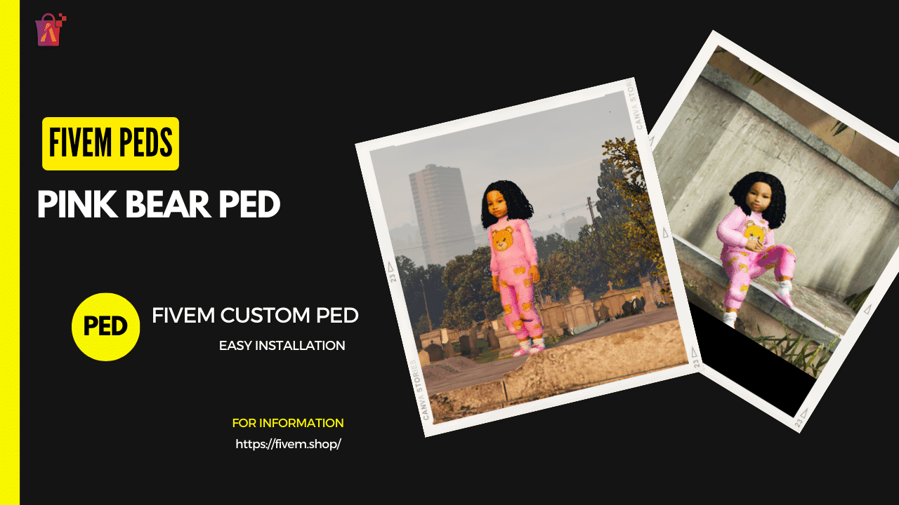 FiveM Pink Bear Ped