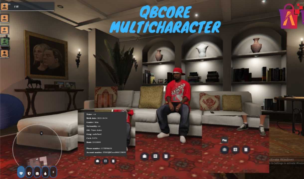 QBCore-multicharacter V3