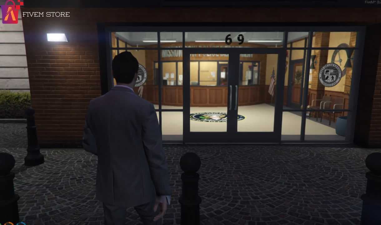 FiveM Police Department Mission Row MLO