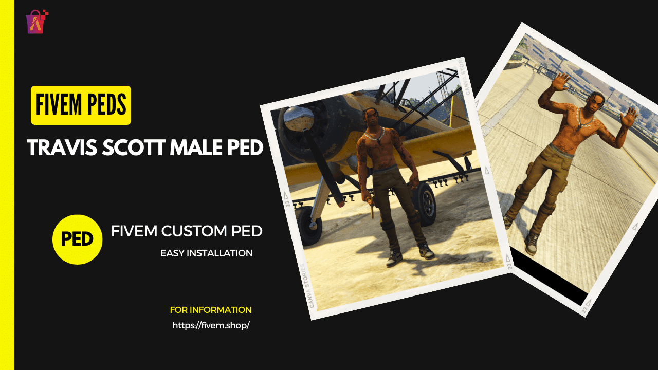 FiveM Travis Scott Male Ped
