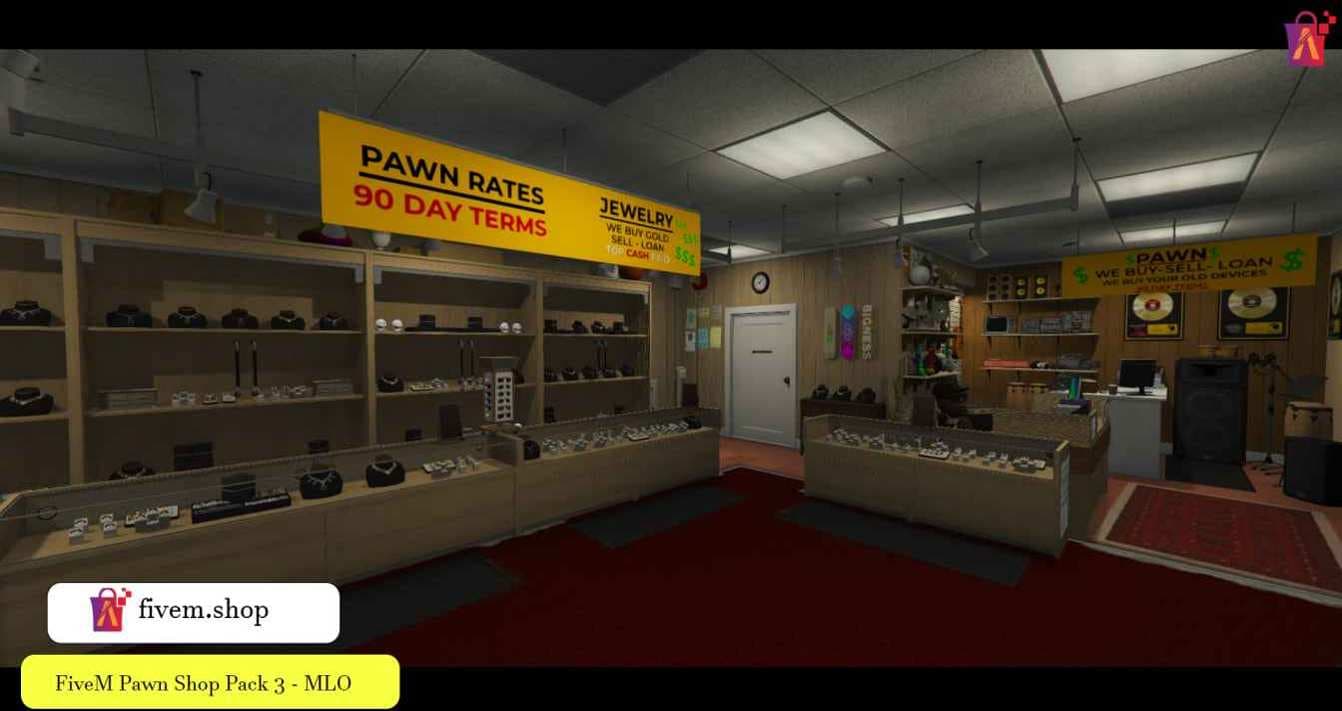 FiveM Pawn Shop MLO V2