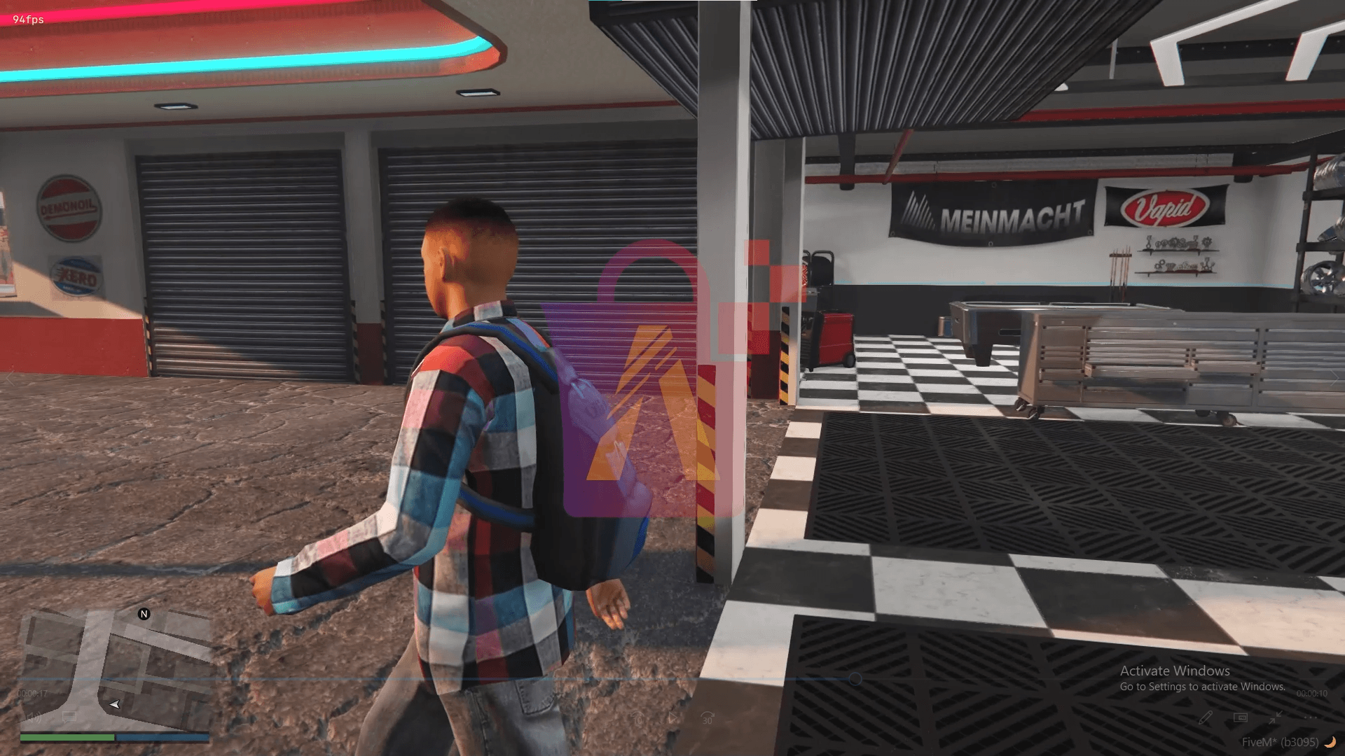 fivem roleplay garage