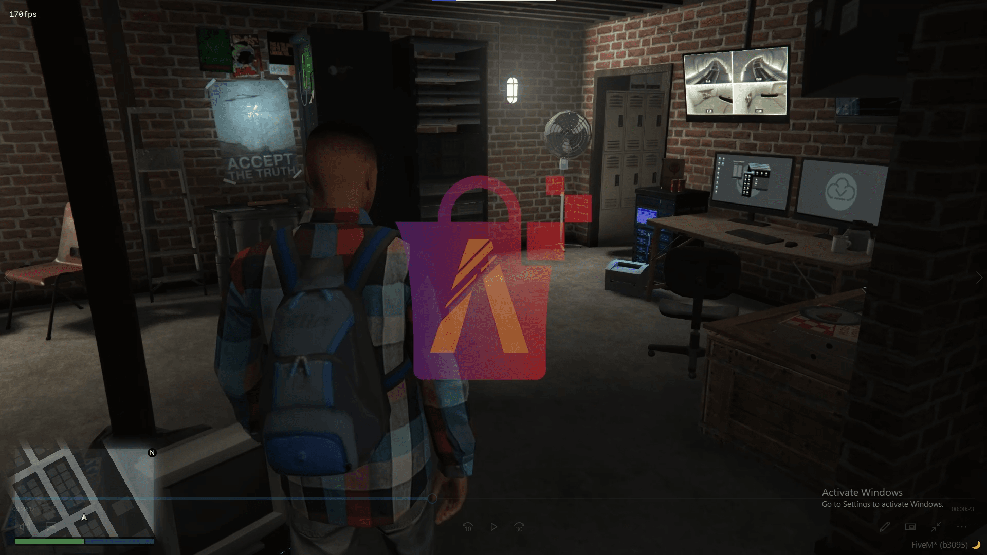 fivem hidden container