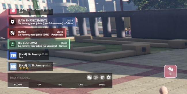 FiveM Chat Script