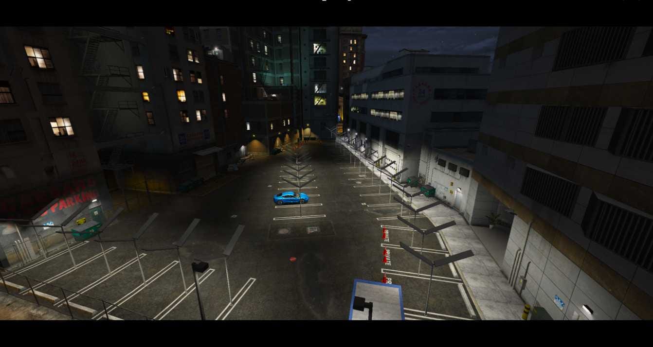 good FiveM Legion Bank Parking MLO