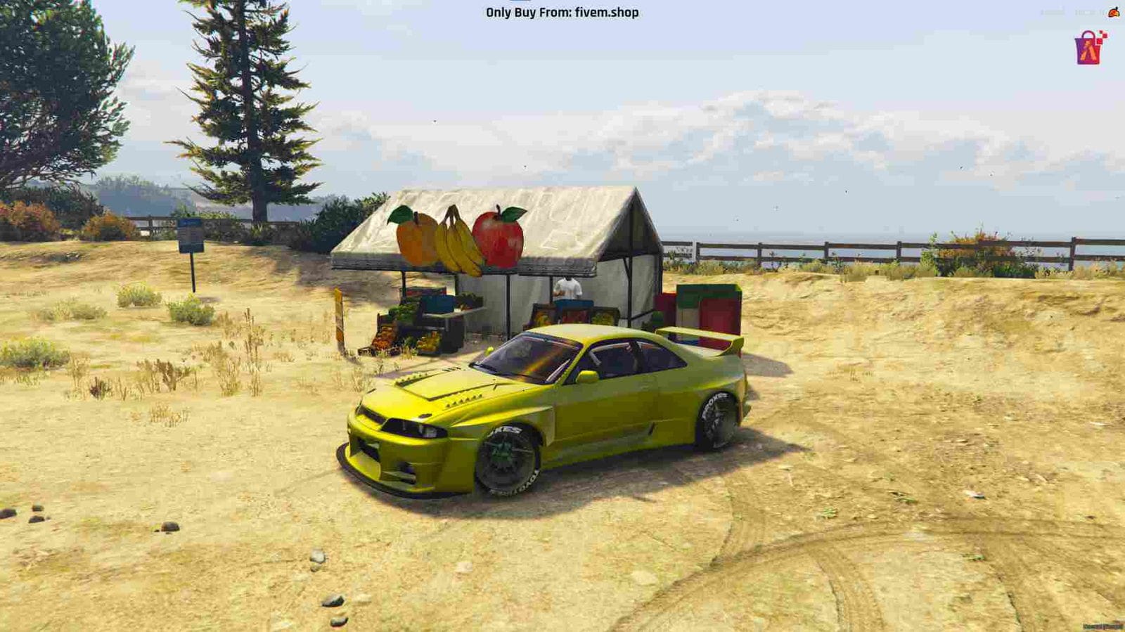 FiveM Non Branded Skyline R33 Car