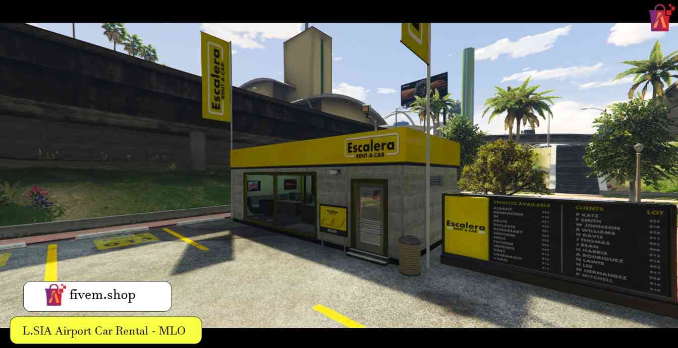 LSIA Airport Car Rental FiveM