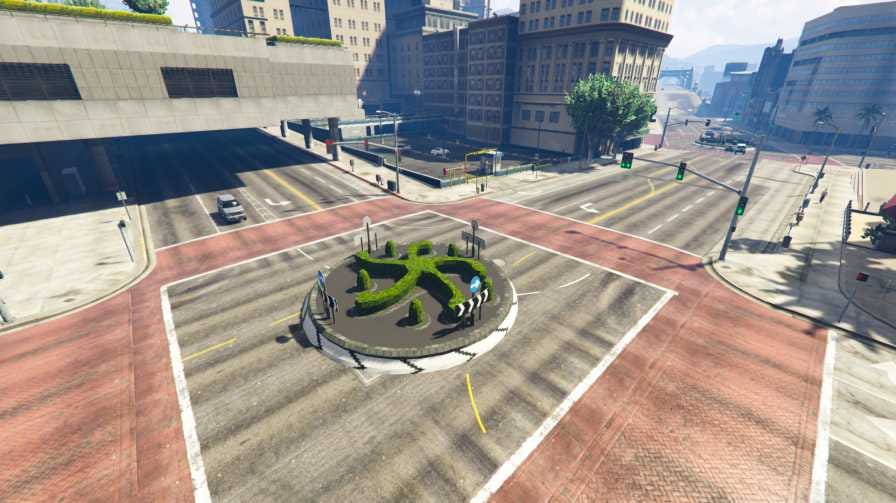 best Traffic Circle Legion MLO FiveM