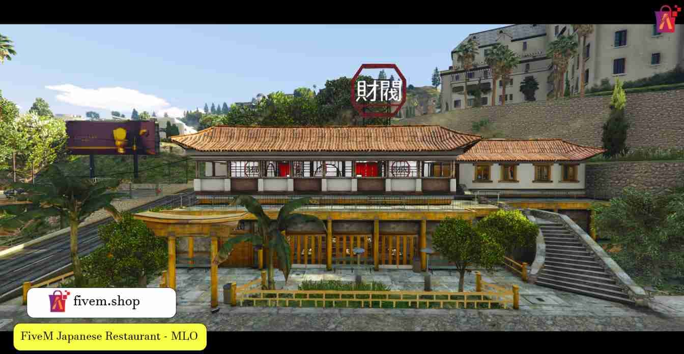Japanese Restaurant MLO Fivem